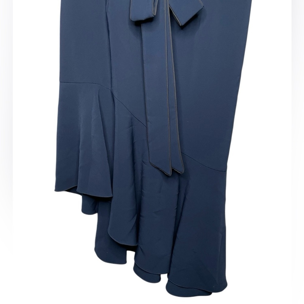 NWT Sachin and Babi Merle Navy Dress Women’s Size 14 Sleeveless Bow - Picture 8 of 14